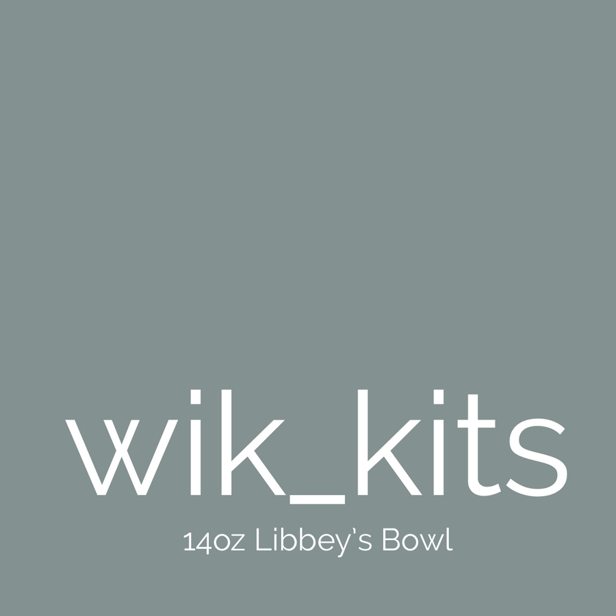Libbey's Glass Candle Bowl 14oz wik_kit